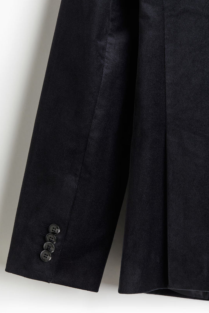 H&M Slim Fit Velvet Blazer