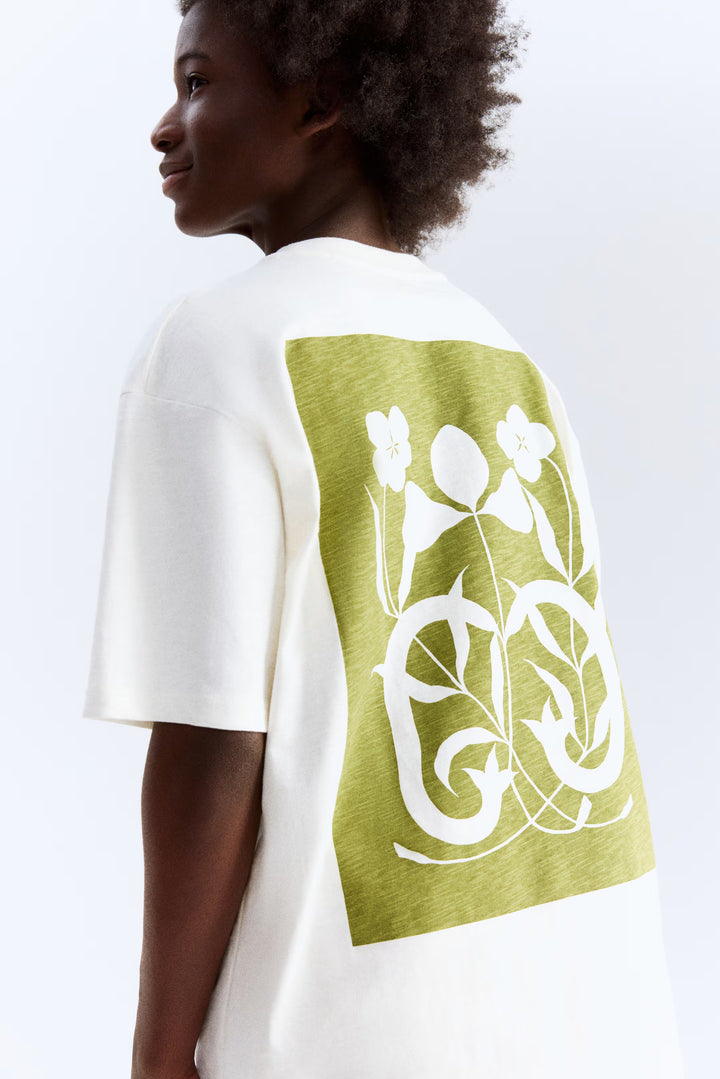 H&M Printed Cotton T-Shirt