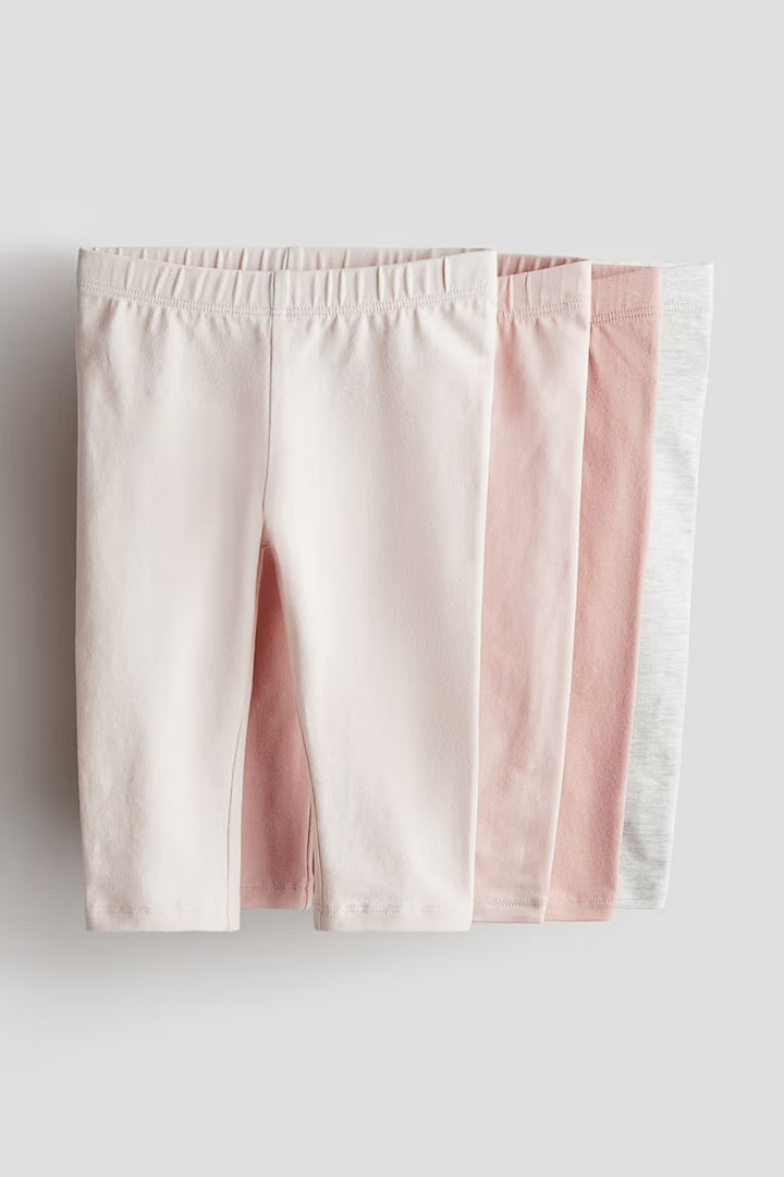 H&M 4-pack Cotton Jersey Leggings
