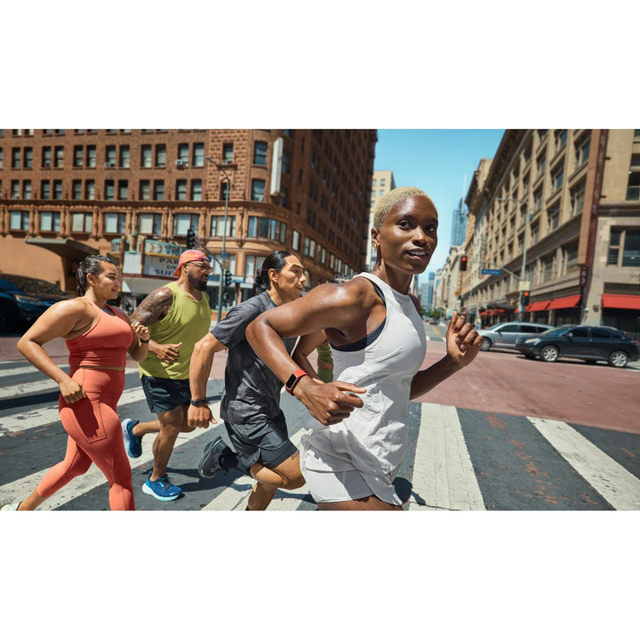 Fitbit Charge 6 Fitness Tracker with Heart Rate, GPS, Premium Membership, Health Tools - Obsidian/Black