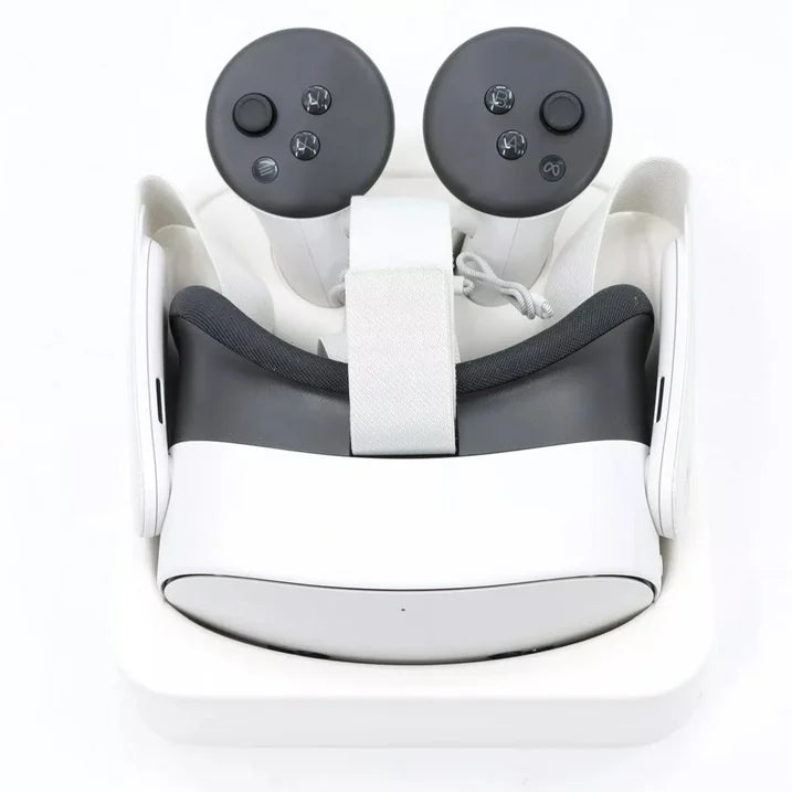 Oculus 2024 New Meta Quest 3S All-In-One VR Headset 128GB Virtual Reality with Advanced Touch Plus Controllers, 1832x1920 up to 120 Hz Refresh Rate LCD, Enhanced Graphics, Mytrix Carrying Case