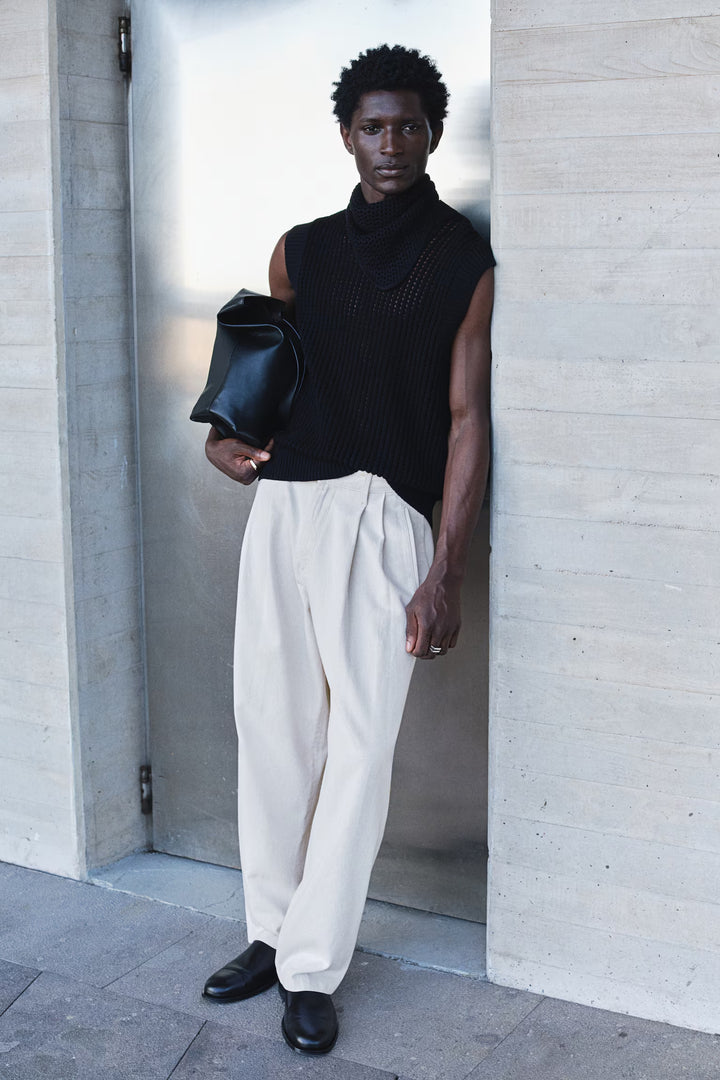 H&M Relaxed-Fit Denim Pants