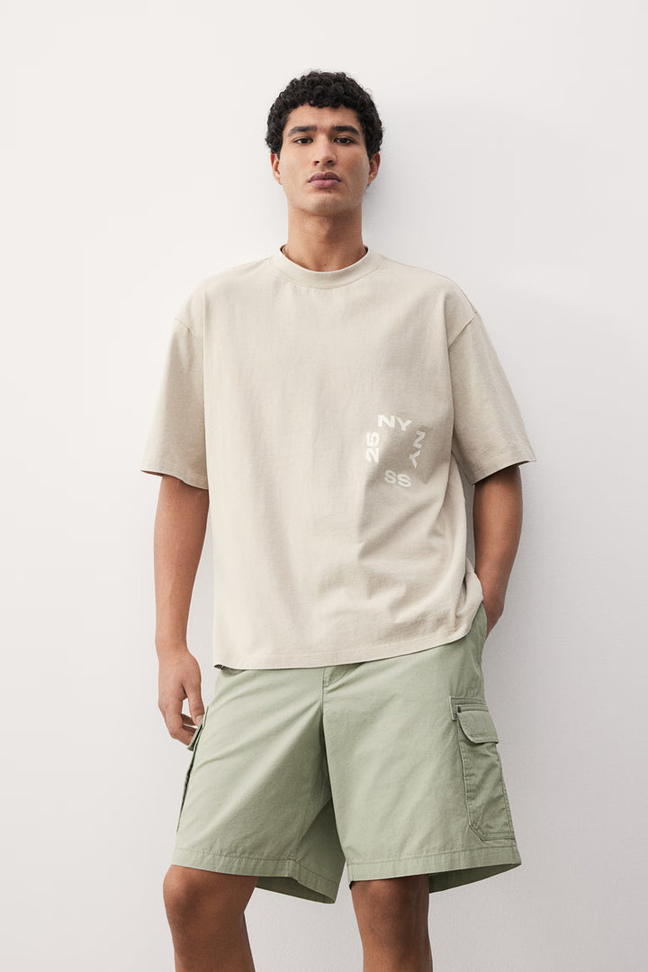 H&M Relaxed-Fit Cargo Shorts