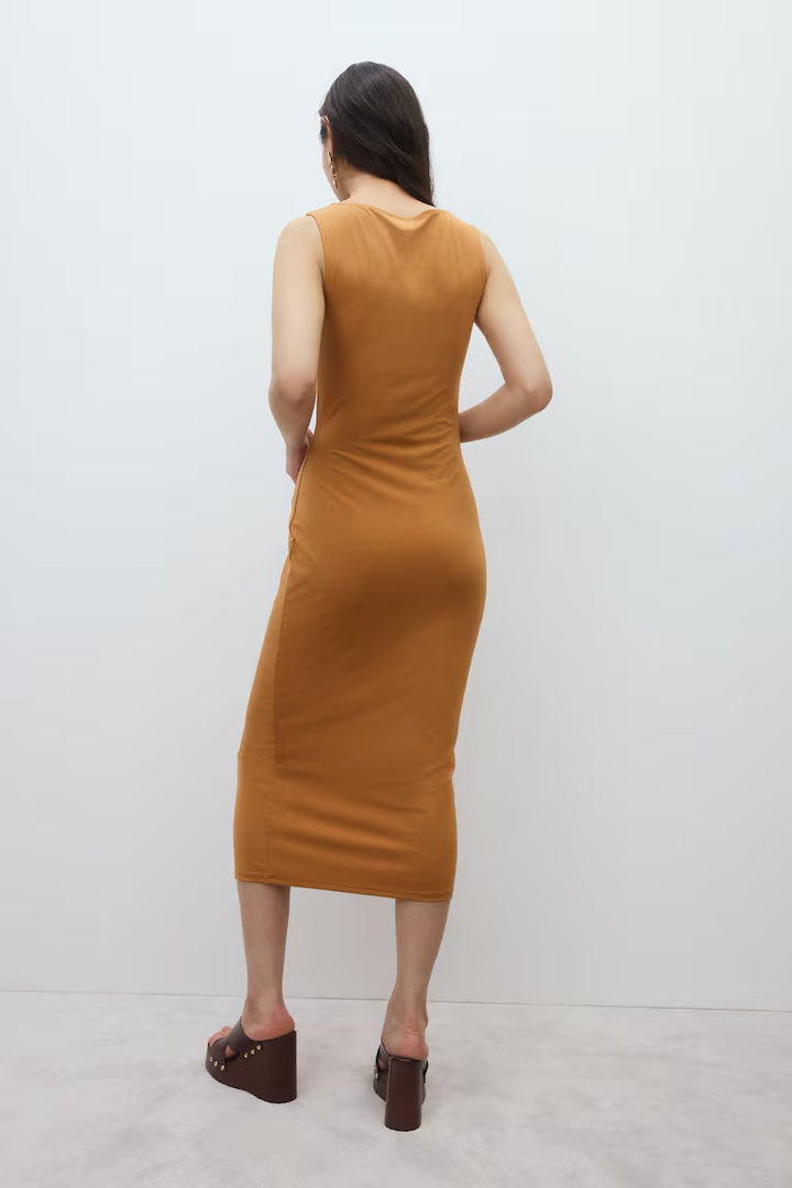 H&M Draped Midi Dress