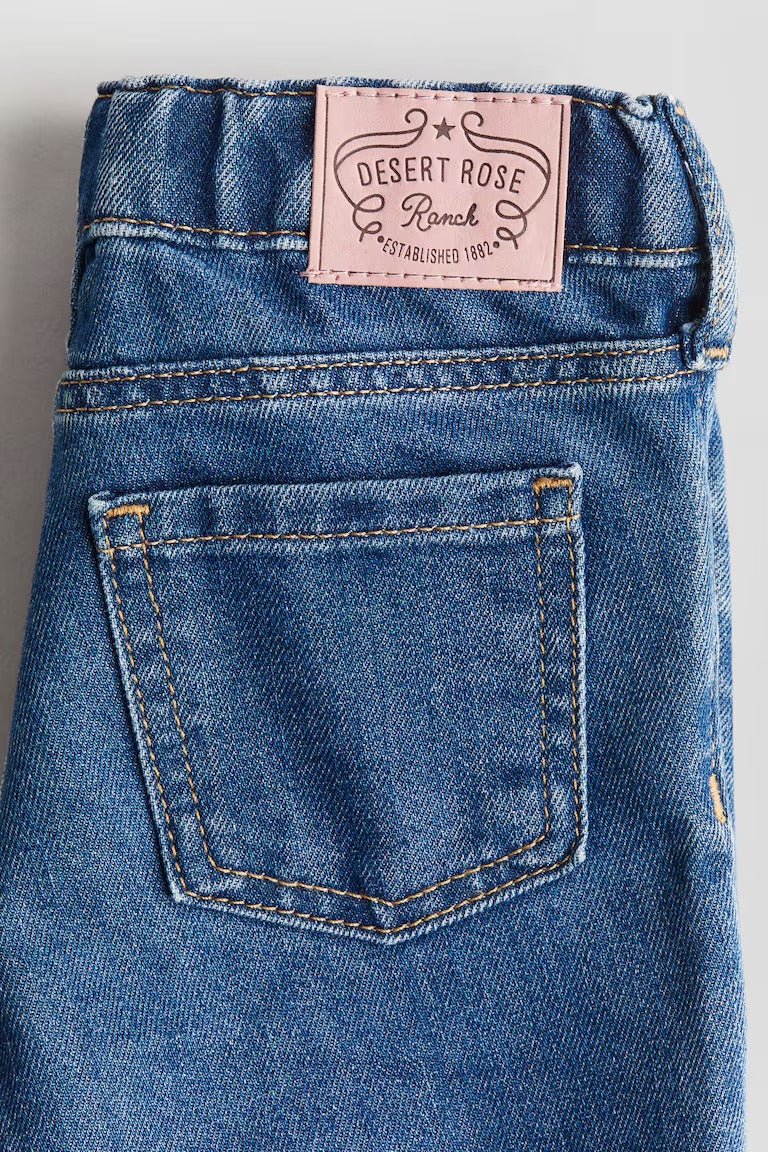 H&M Embroidery-Detail Jeans