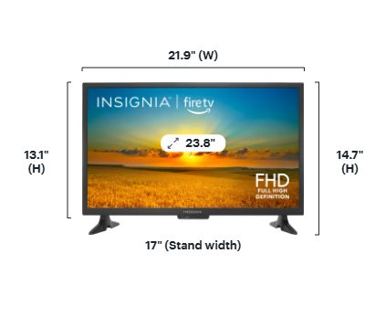 Insignia™ - 24" Class F20 Series LED Full HD Smart Fire TV