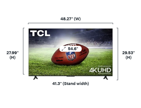 TCL - 55" Class F35-Series 4K UHD HDR LED Smart Fire TV (2025)