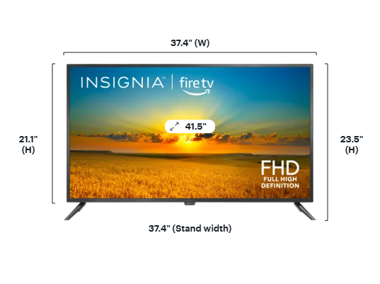 Insignia™ - 42" Class F20 Series LED Full HD Smart Fire TV