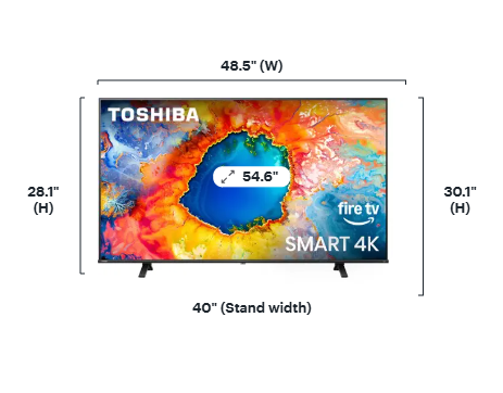 Toshiba - 55" Class C350 Series LED 4K UHD Smart Fire TV