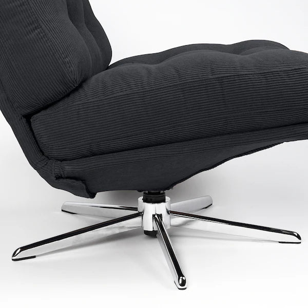 IKEA DYVLINGE Swivel chair, Kelinge orange