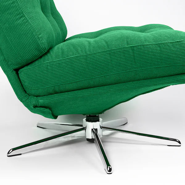 IKEA DYVLINGE Swivel chair, Kelinge orange