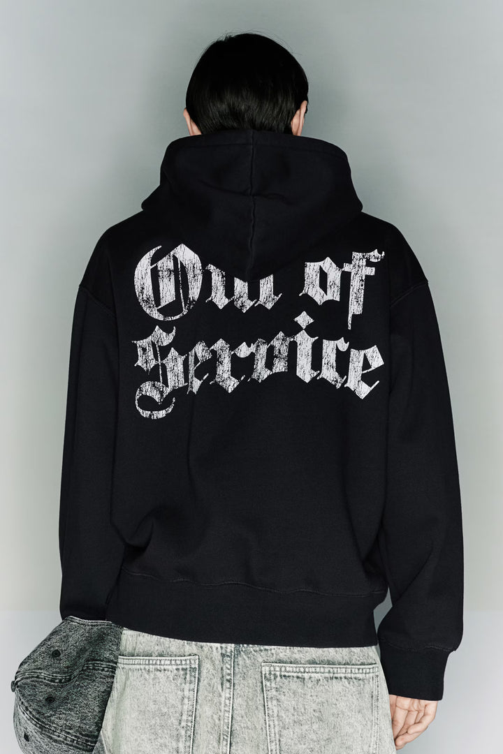 H&M Loose Fit Printed Hoodie