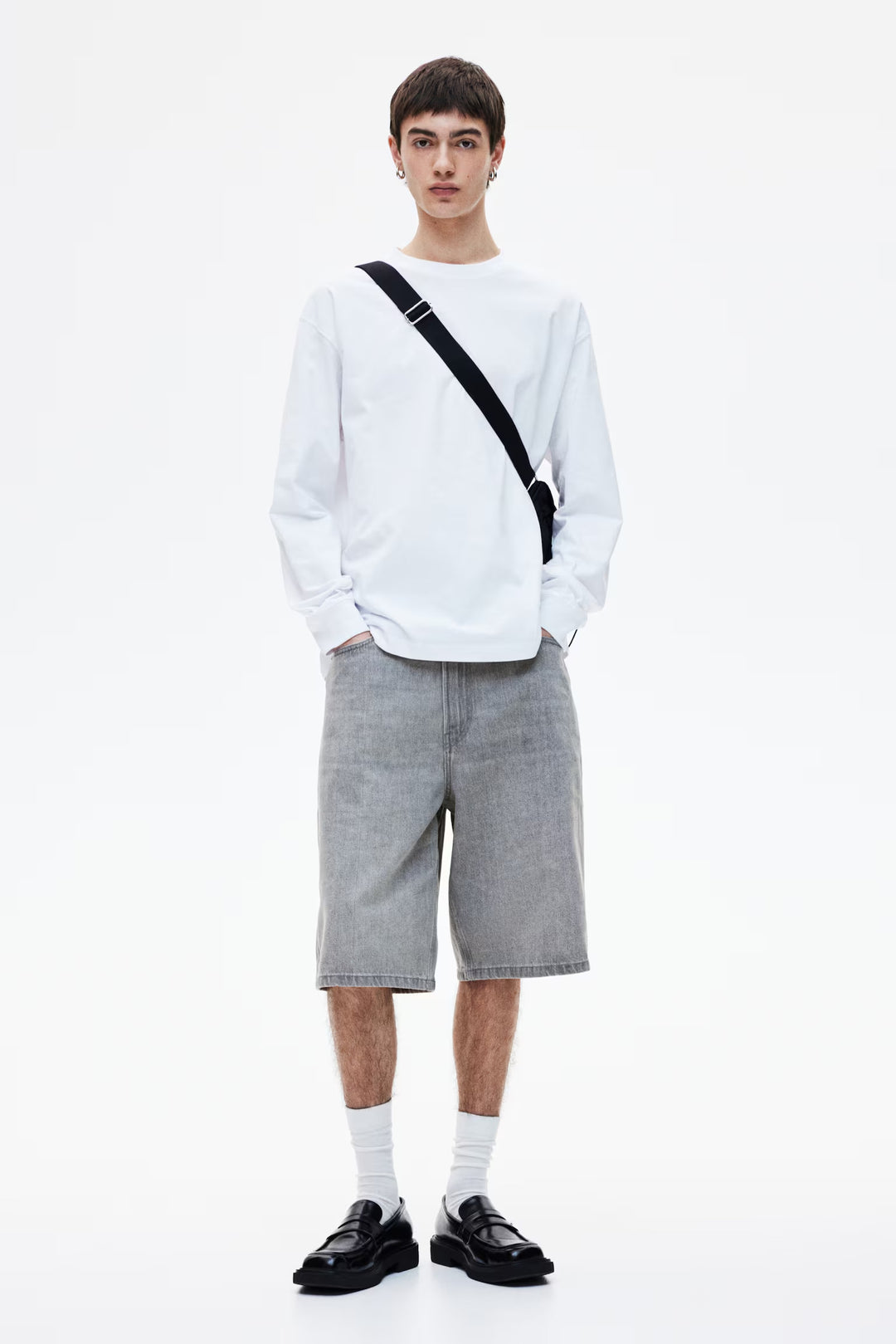 H&M Baggy Denim Shorts