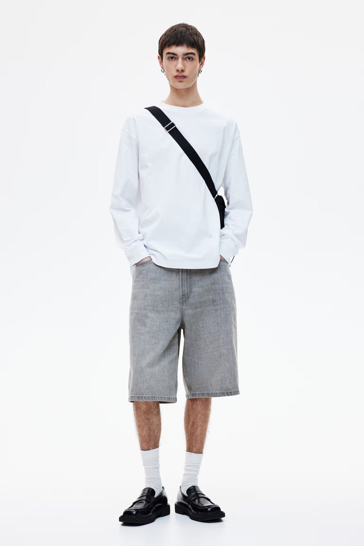 H&M Baggy Denim Shorts