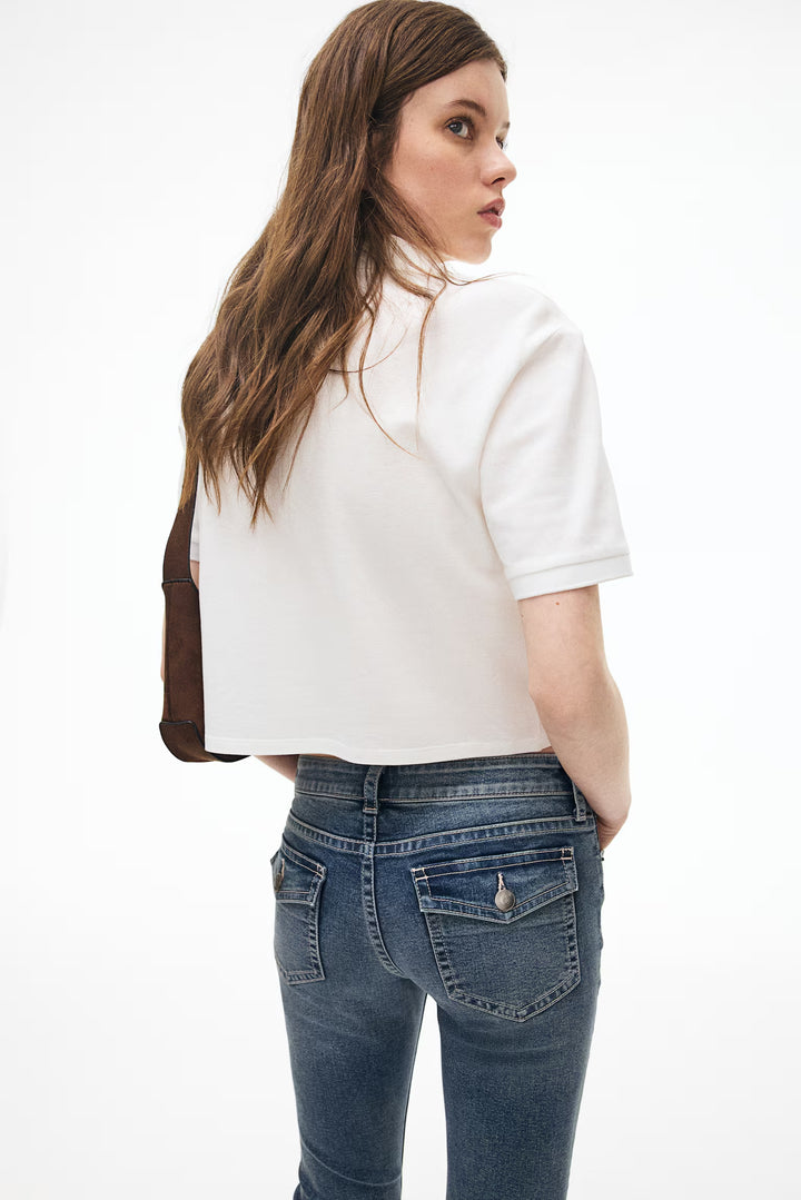 H&M Flared Low Jeans