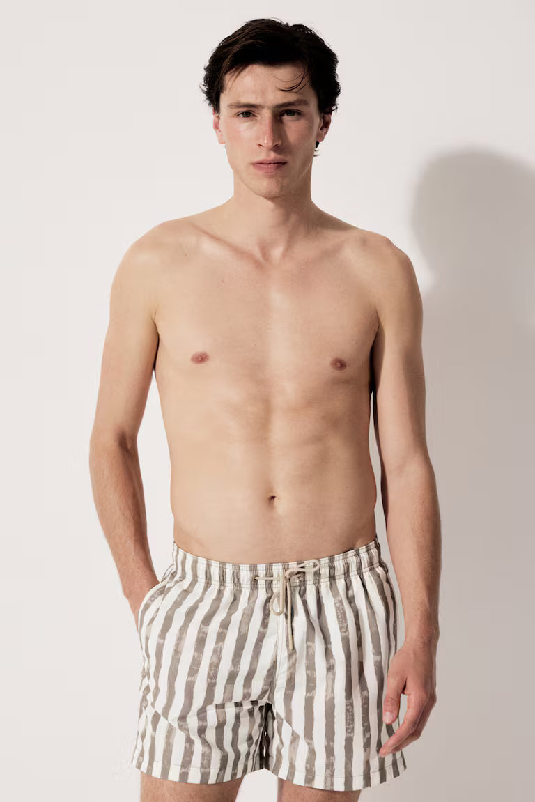 H&M Patterned Swim Shorts