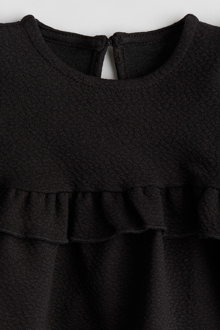 H&M Ruffle-Trimmed Dress