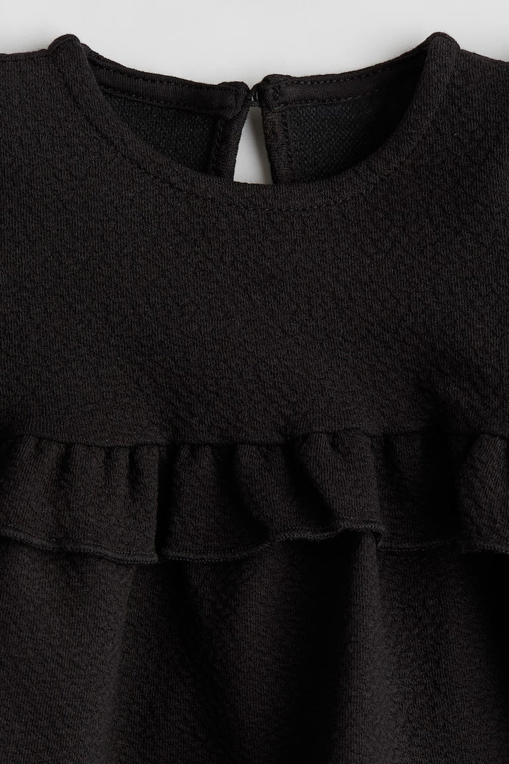 H&M Ruffle-Trimmed Dress