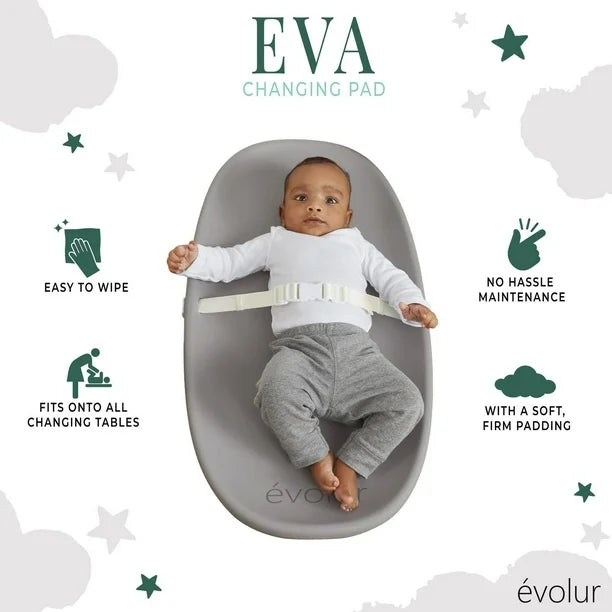 Evolur Eva Changing Pad, Lightweight and Portable