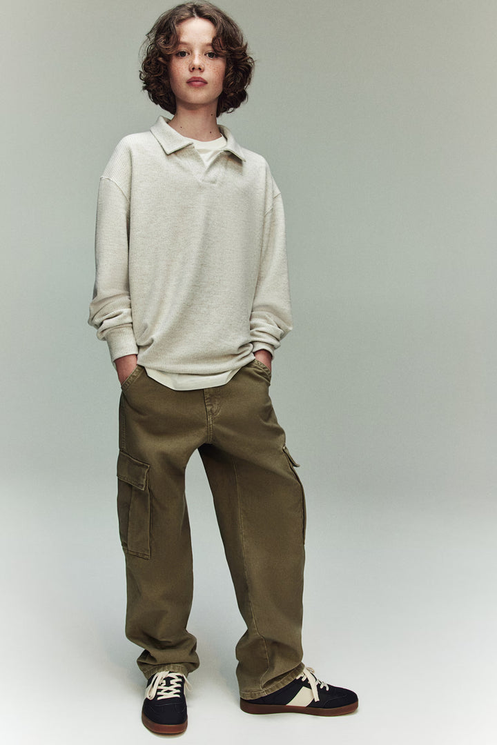 H&M Canvas Cargo Pants