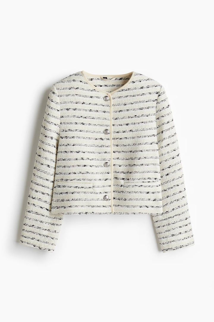 H&M Textured-Weave Jacket