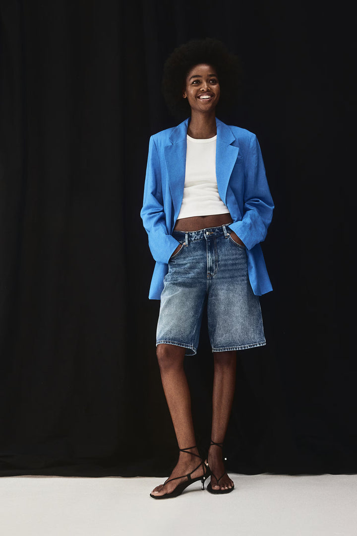 H&M Linen-blend Blazer