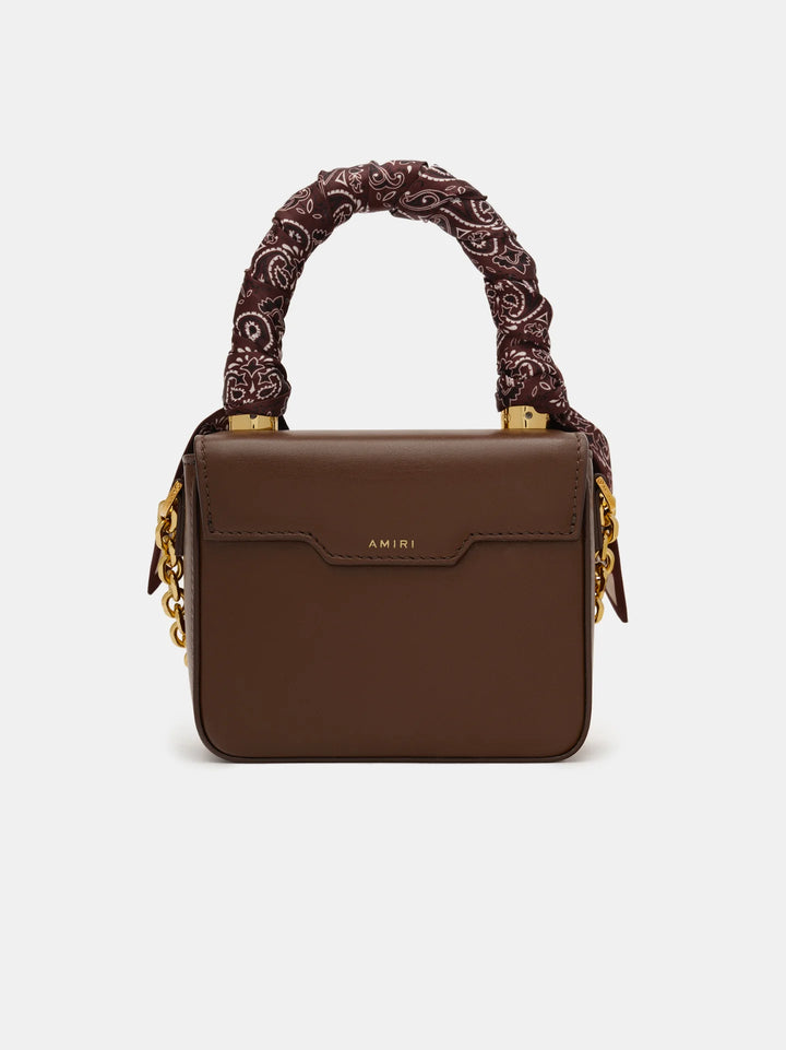AMIRI WOMEN'S MICRO MA BAG WITH CHAIN HANDLE