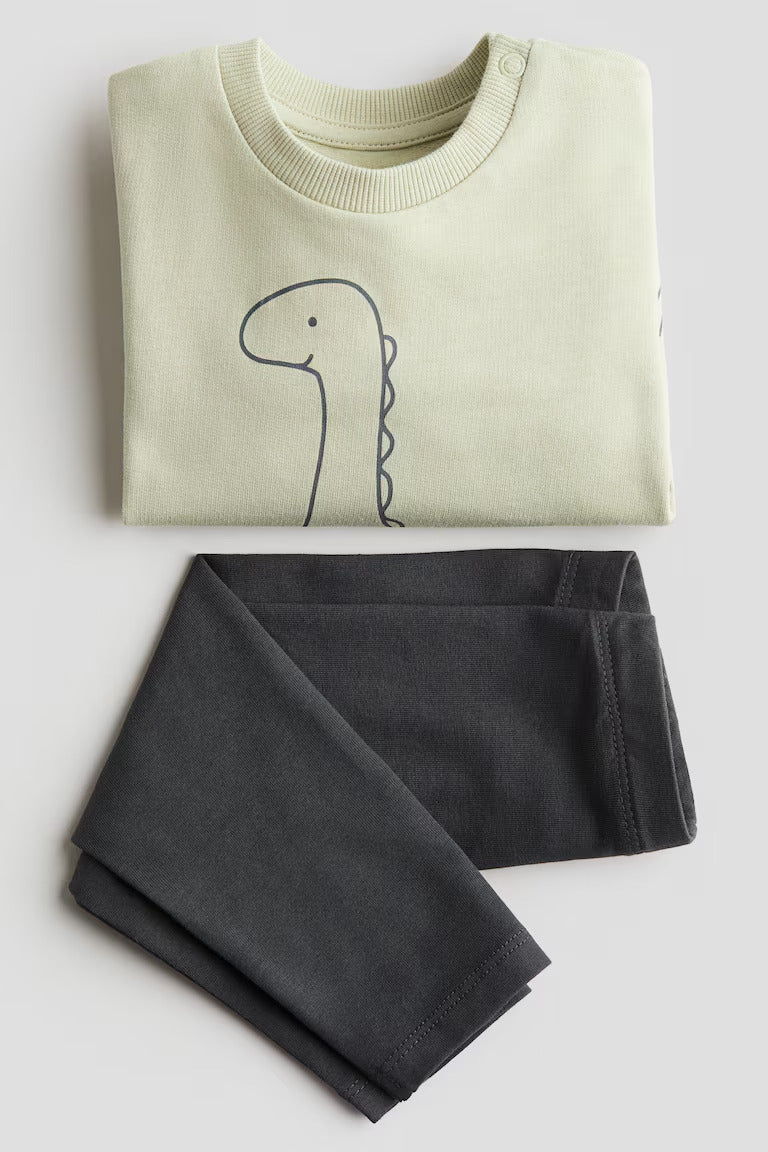 H&M 2-piece Sweatshirt and Leggings Set