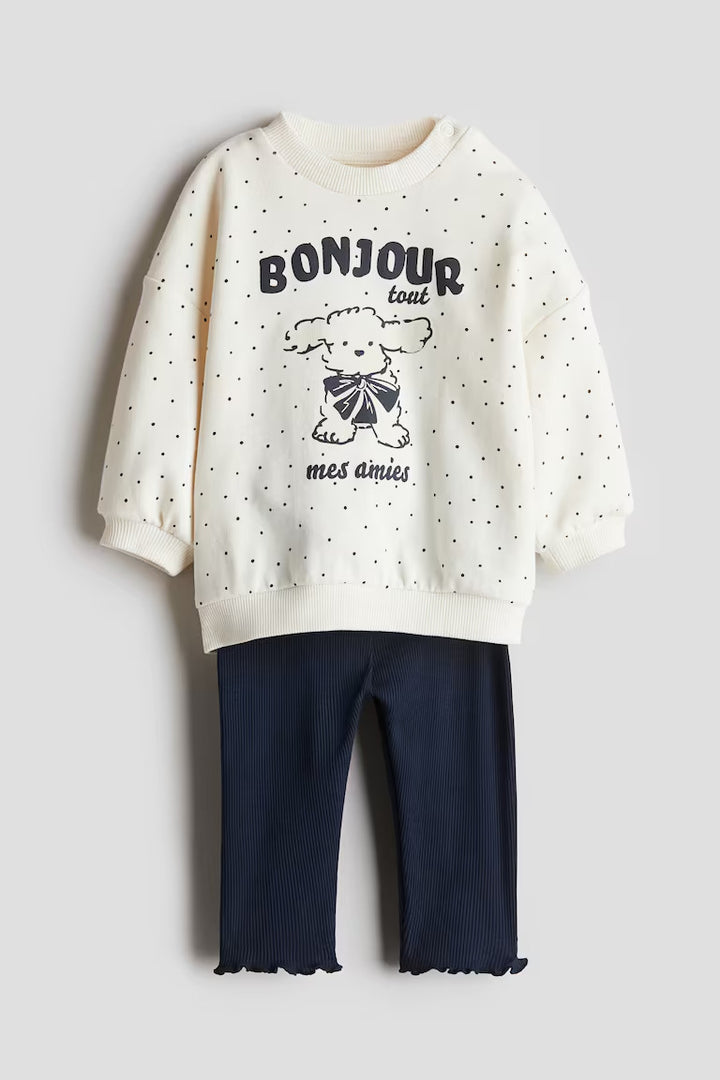 H&M 2-piece Printed Set
