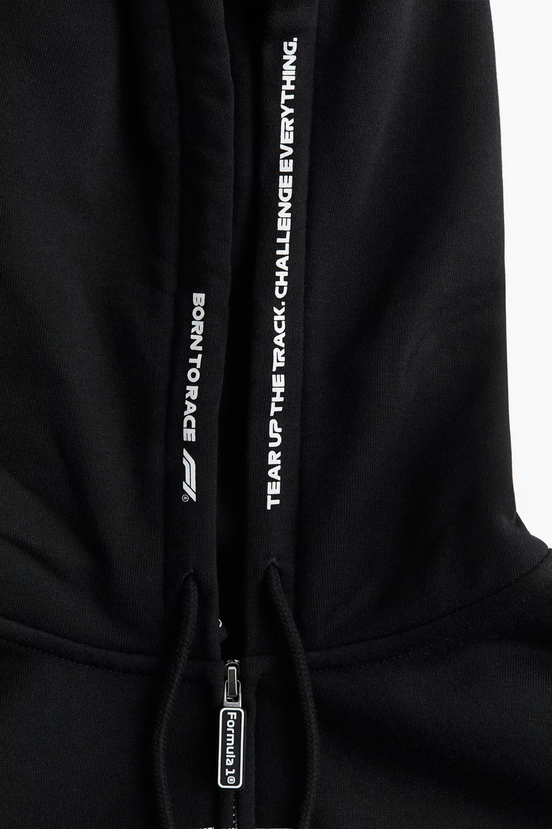 H&M Oversized Hooded Jacket with Motif