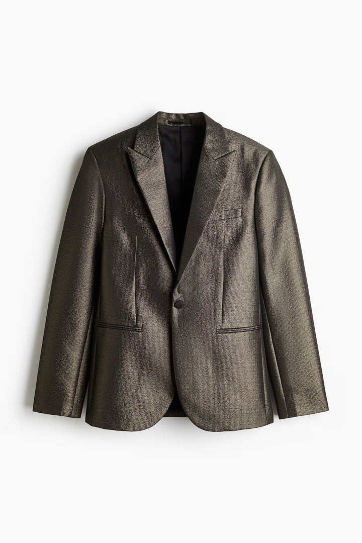 H&M Slim Fit Shimmery Jacket