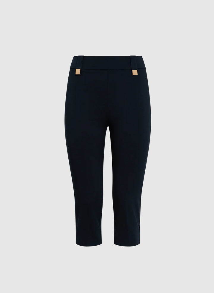 LAURA Bengaline Pull-On Capris