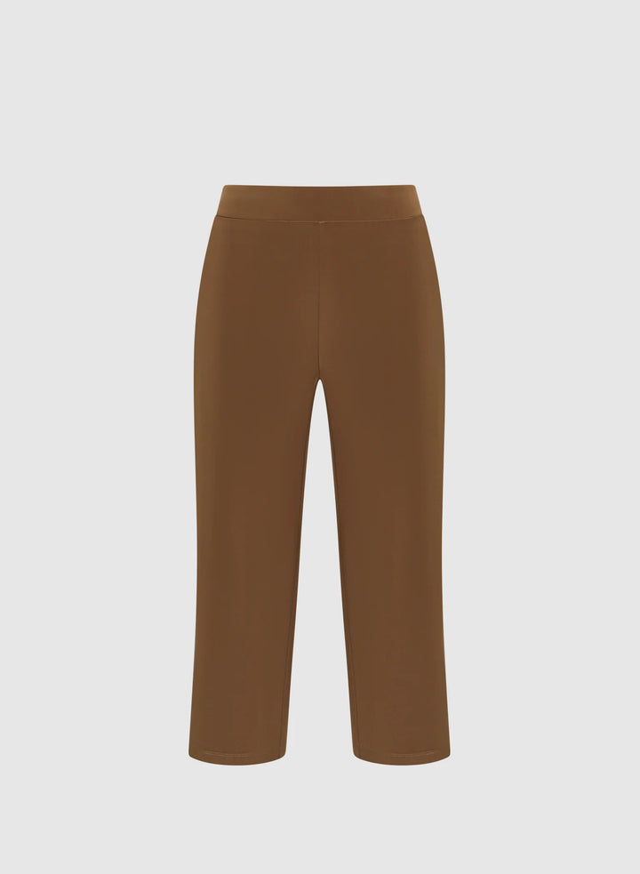 LAURA Side Slit Pull-On Capris