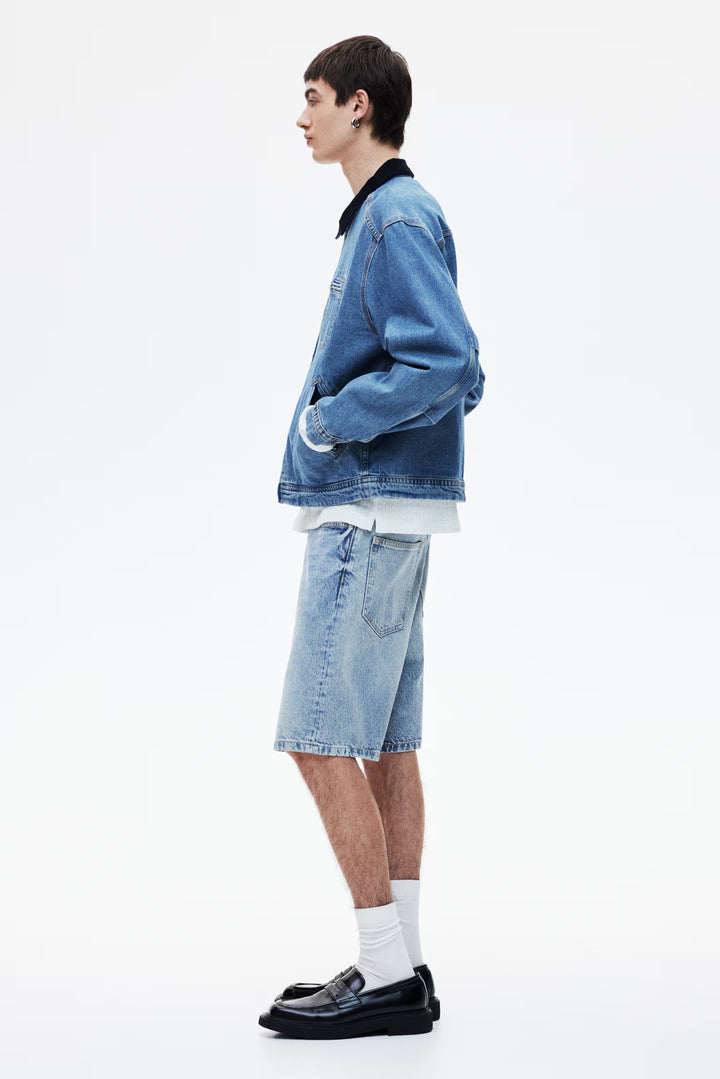 H&M Relaxed Fit Denim Shorts