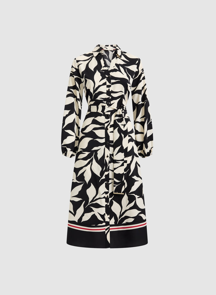 LAURA Floral Midi Dress
