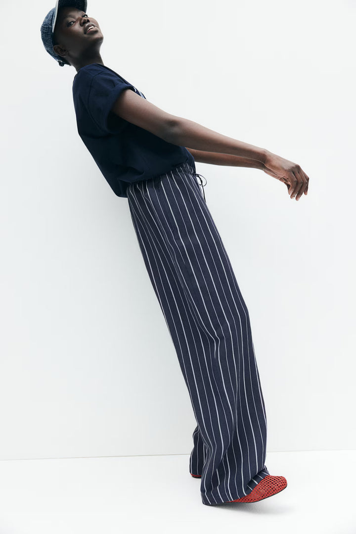 H&M Linen-Blend Pants