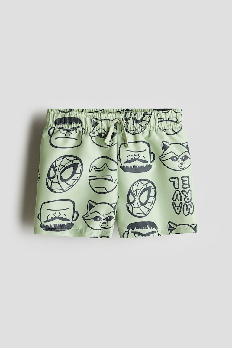 H&M Printed Swim Shorts