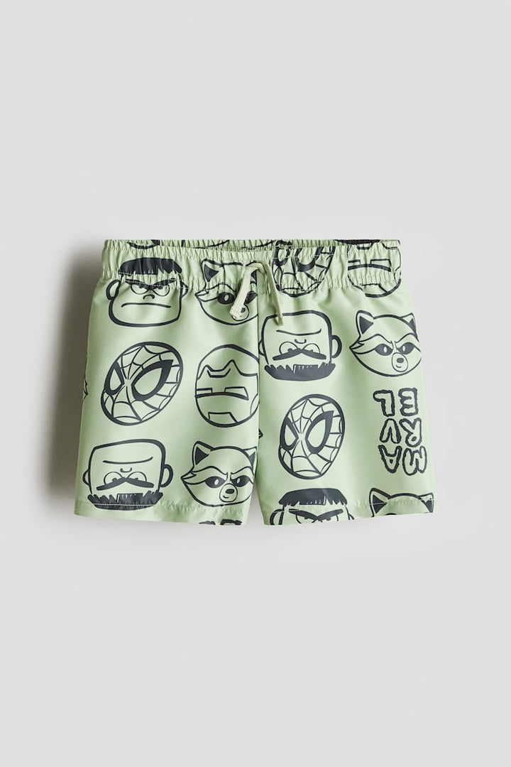 H&M Printed Swim Shorts