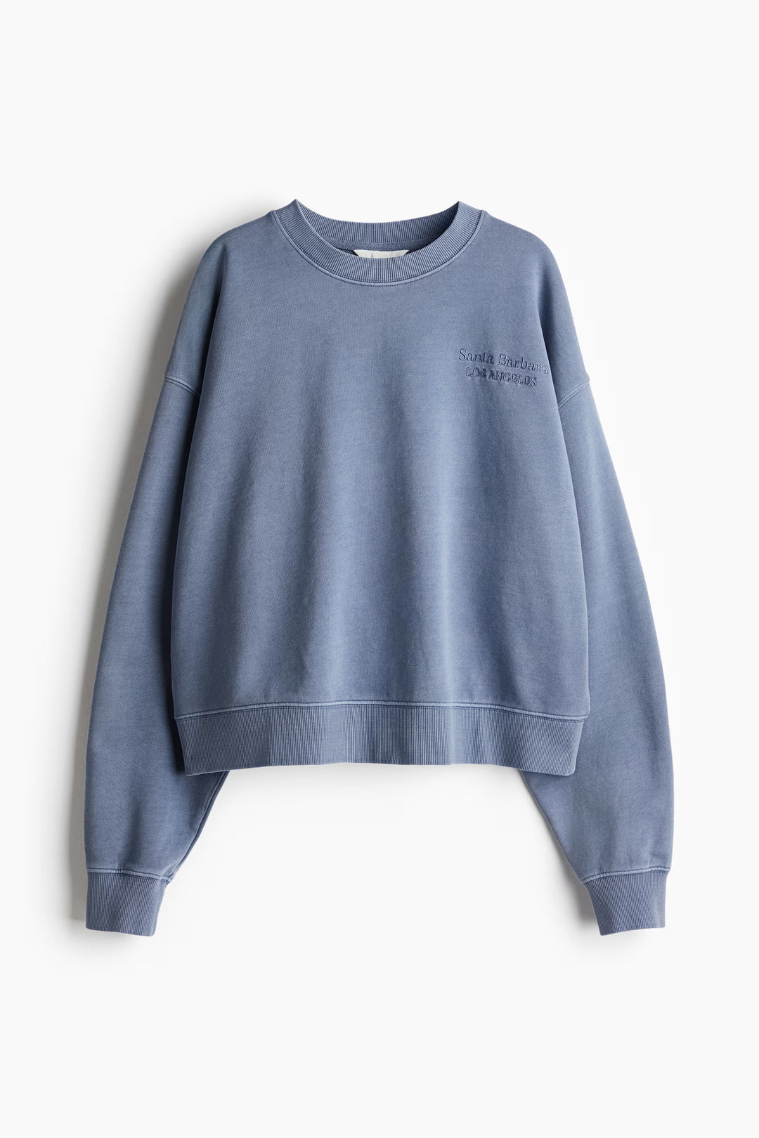 H&M Sweatshirt with Text Motif