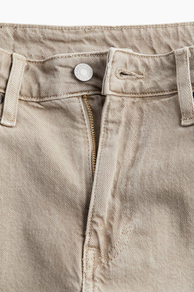 H&M MOM ULTRA HIGH DENIM SHORTS