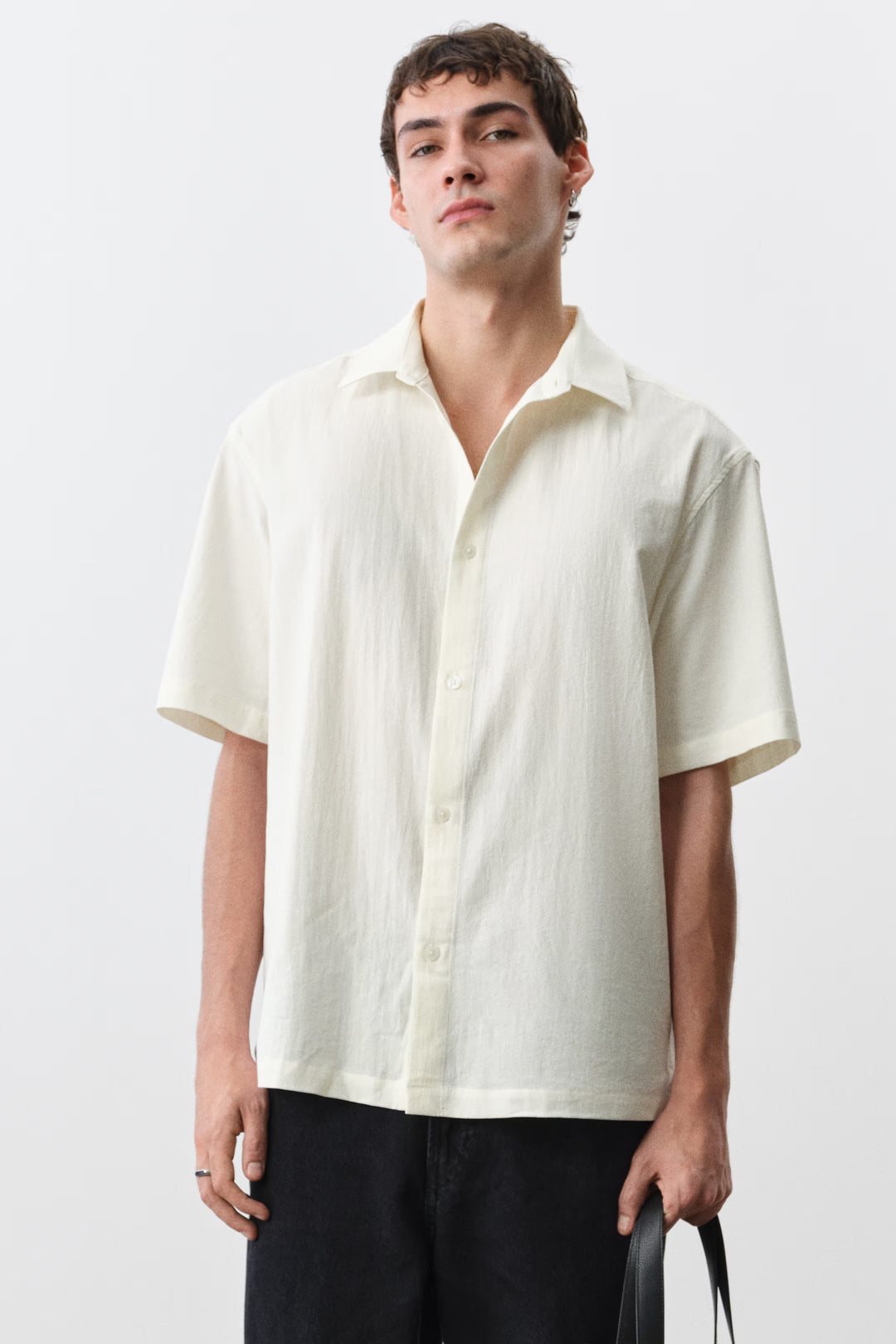 H&M Regular Fit Textured shirt