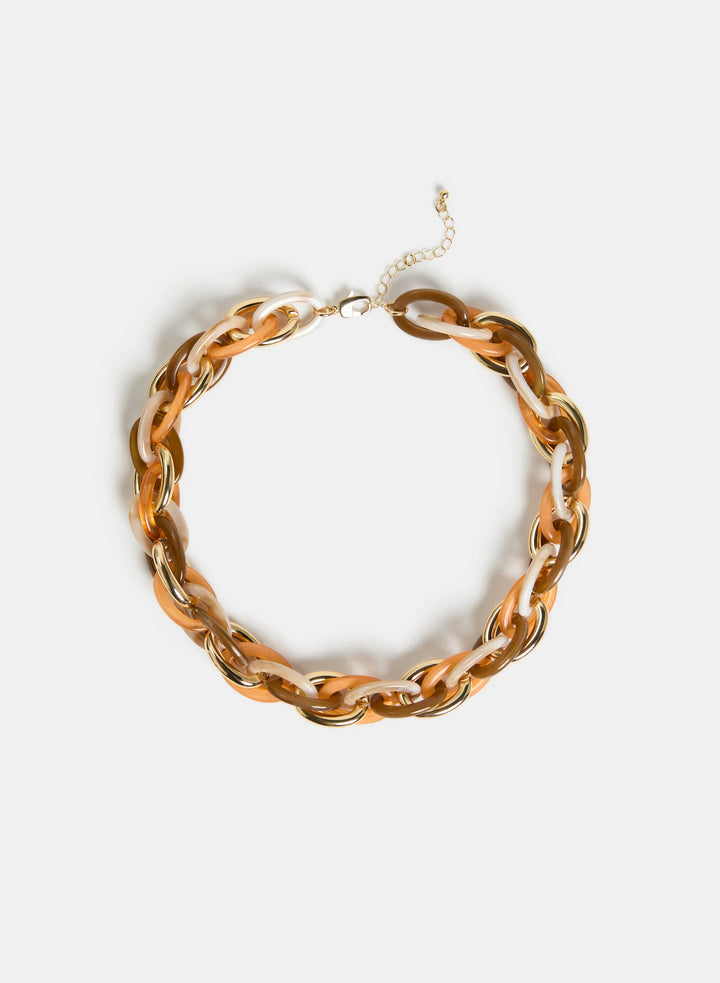 Laura Resin Chain Necklace