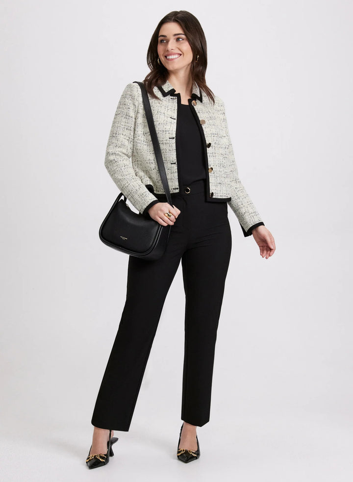 LAURA Contrast Tweed Jacket