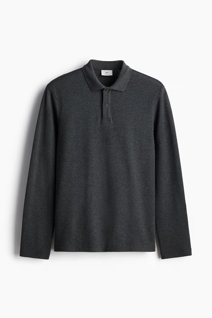 H&M Regular Fit Piqué Polo Shirt
