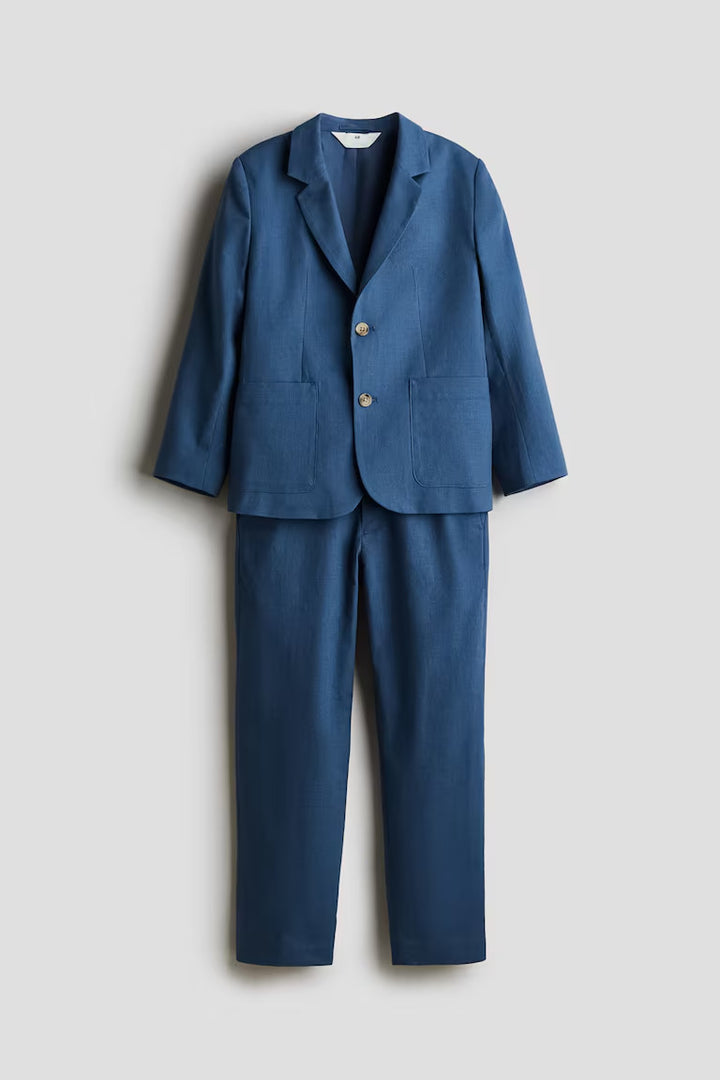 H&M Linen-Blend Suit