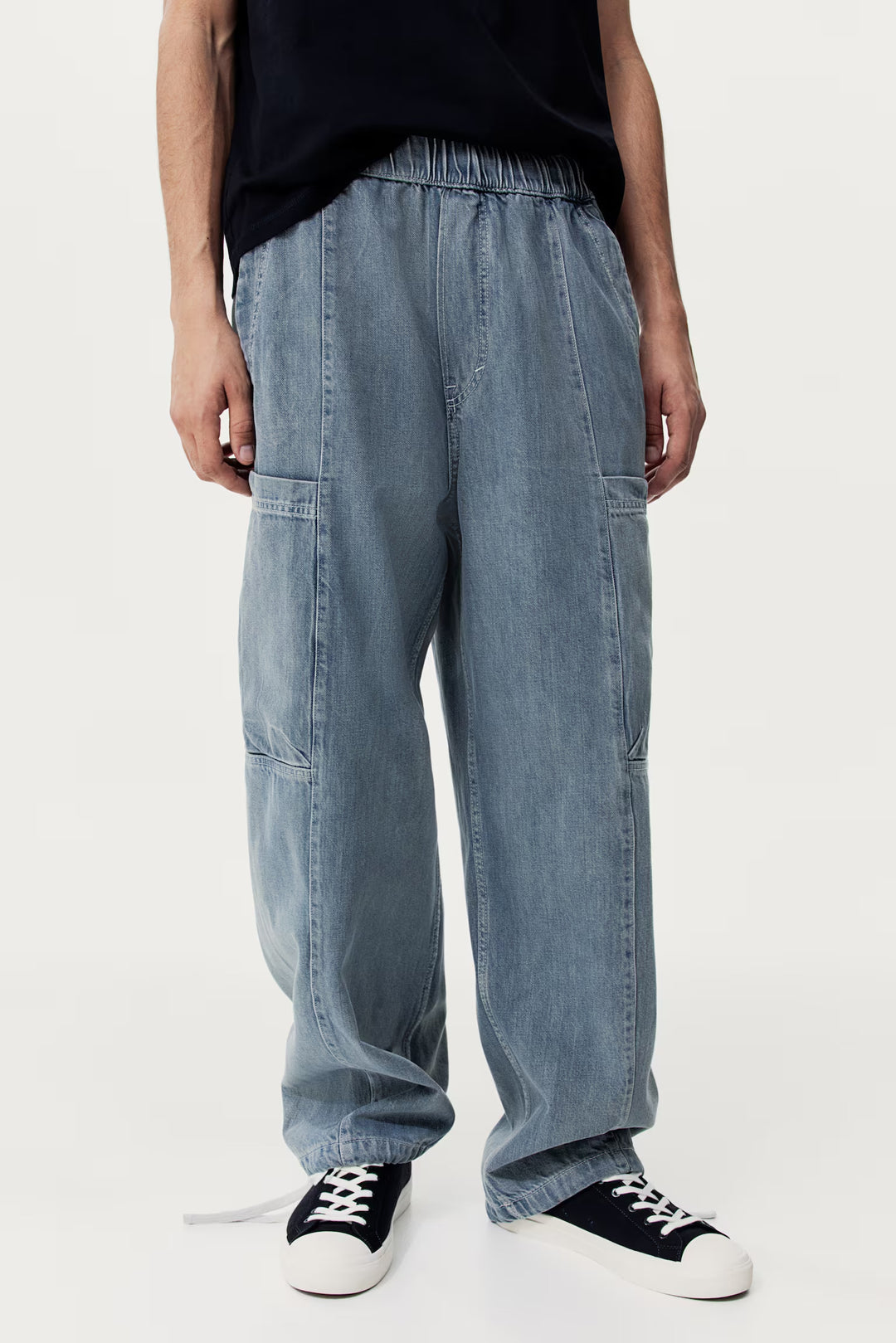 H&M Loose Fit Cargo Jeans