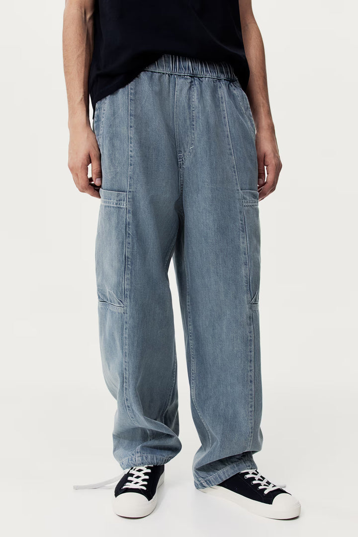 H&M Loose Fit Cargo Jeans
