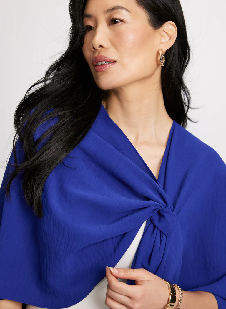 LAURA Textured Crepe Shawl