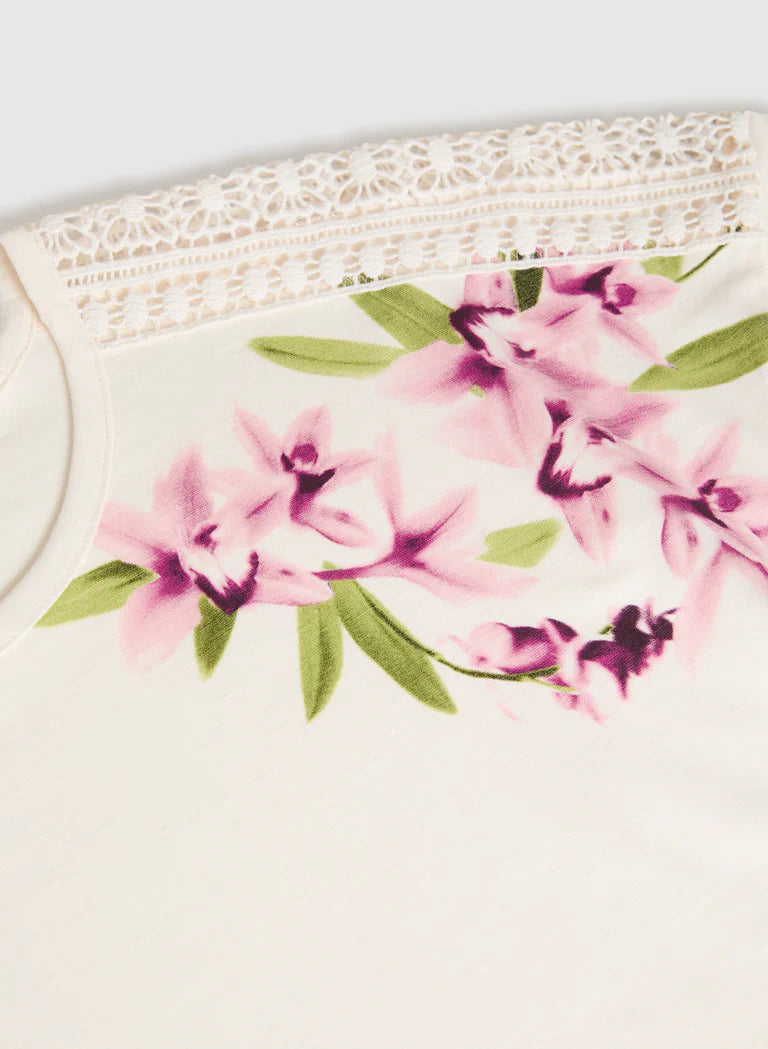 LAURA Floral Print T-Shirt
