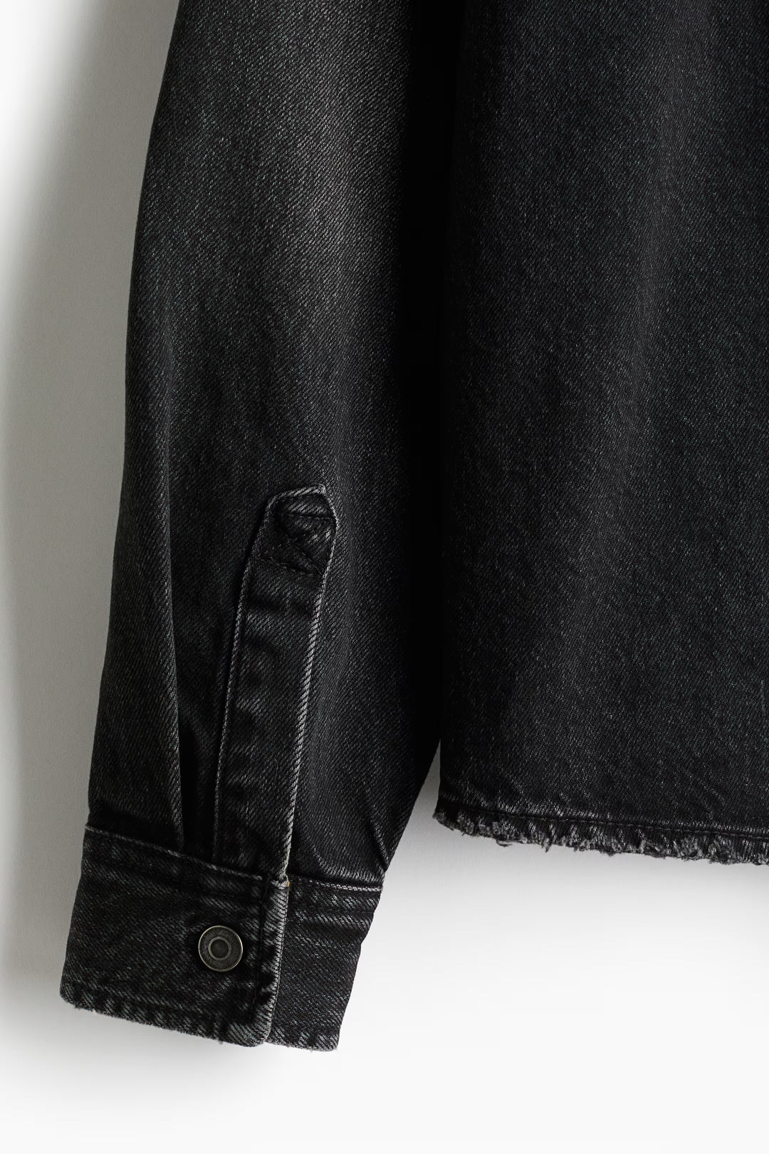 H&M Boxy Denim Shirt